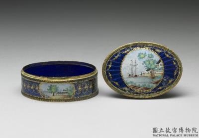 图片[2]-Copper-body painted enamel box, 18th century, Qing dynasty-China Archive